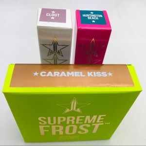 Supreme Frost Caramel Kiss & Velour Lipsticks